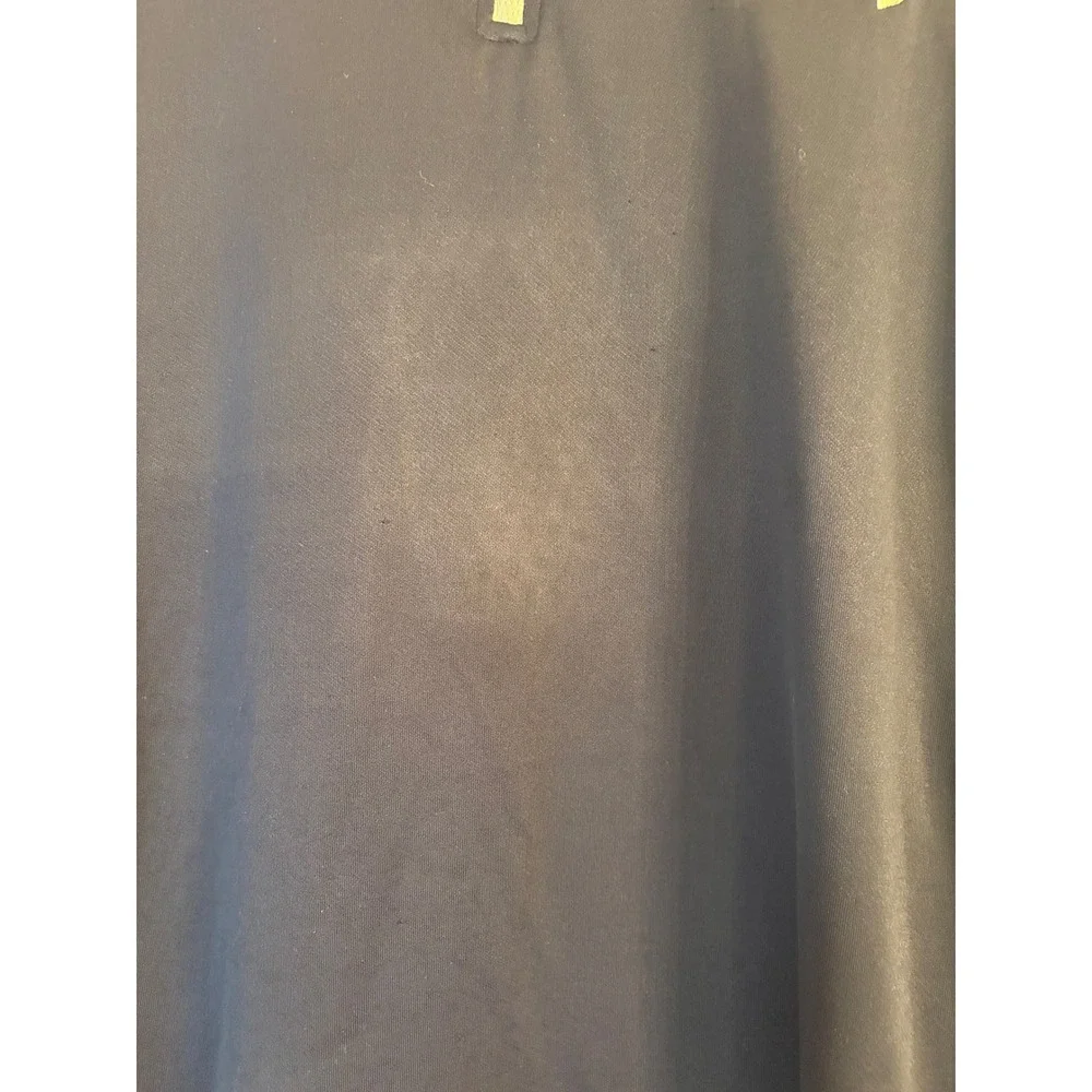 Majestic New York Yankees Mens XL Cool Base Quarter Zip Pullover Navy Blue MLB